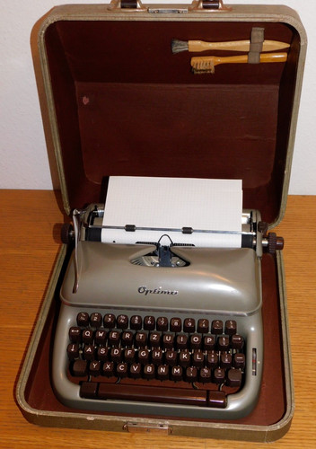 Vintage machine ecrire - machine,
