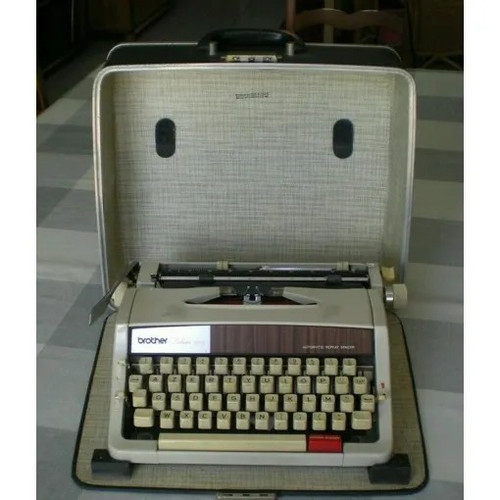 Machine ecrire portable - a,